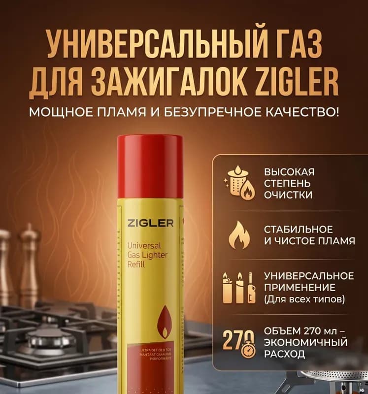 Газ универсальный летняя смесь для портативных газовых приборов /12 (СИБИАР) россия