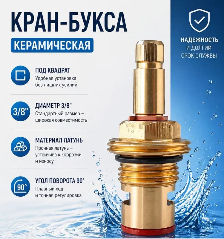 Кранбукс 3/8 квадрат