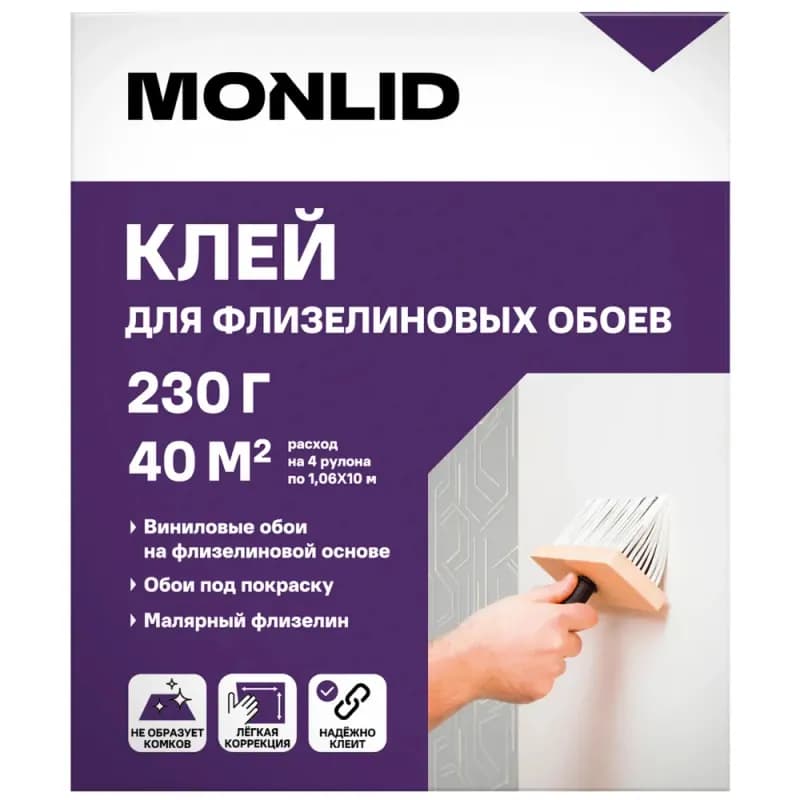 Клей для флизелиновых обоев AXTON30м2