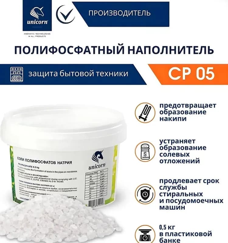 Соль полифосфатов натрия