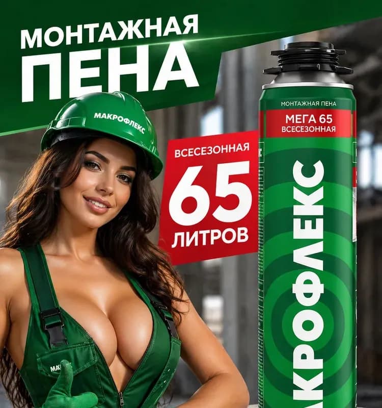 Macroflex пена под пистолет