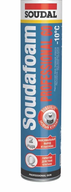 Пена монтажная Soudal зимняя пистолетная