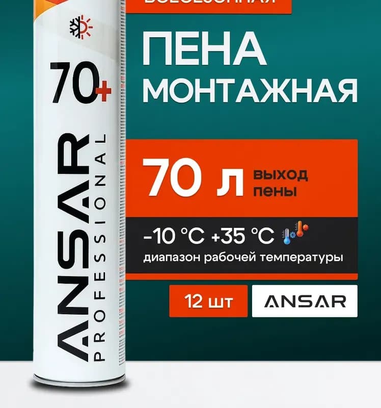 Пена профессиональная зимняя -10
