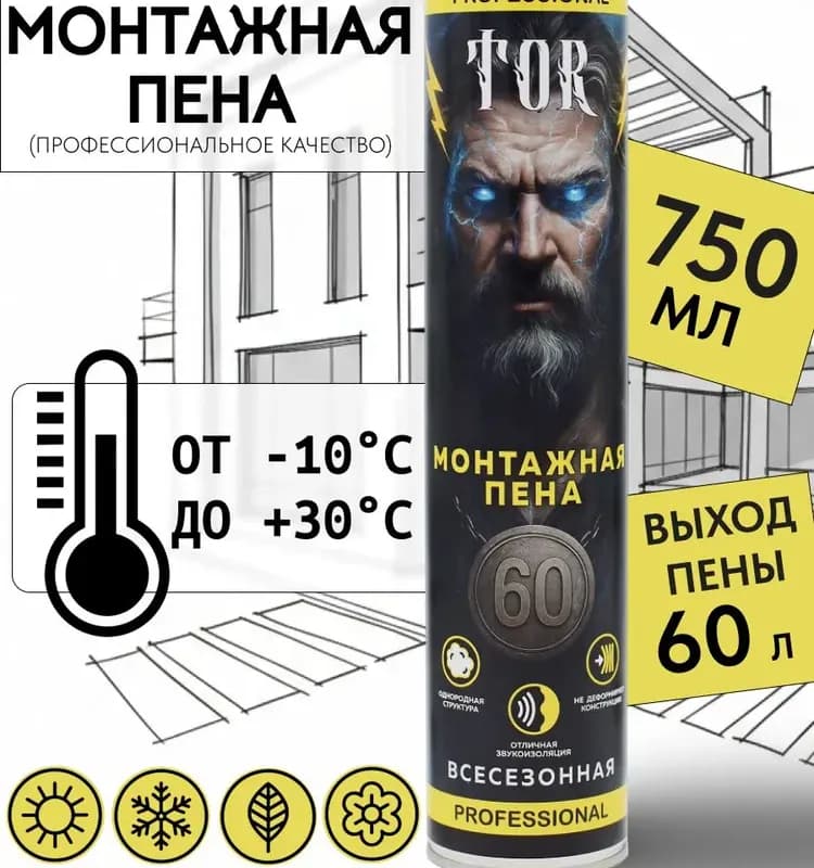Рич пена монтажная профессиональная