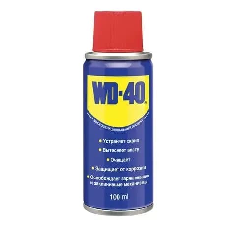 Средство WD-40 универсальное 100 мл для тысячи применений в офисе, быту, производстве