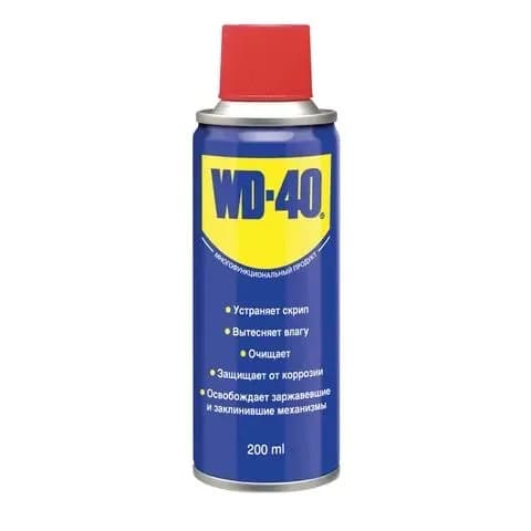 Средство WD-40 универсальное 200 мл для тысячи применений в офисе, быту, производстве