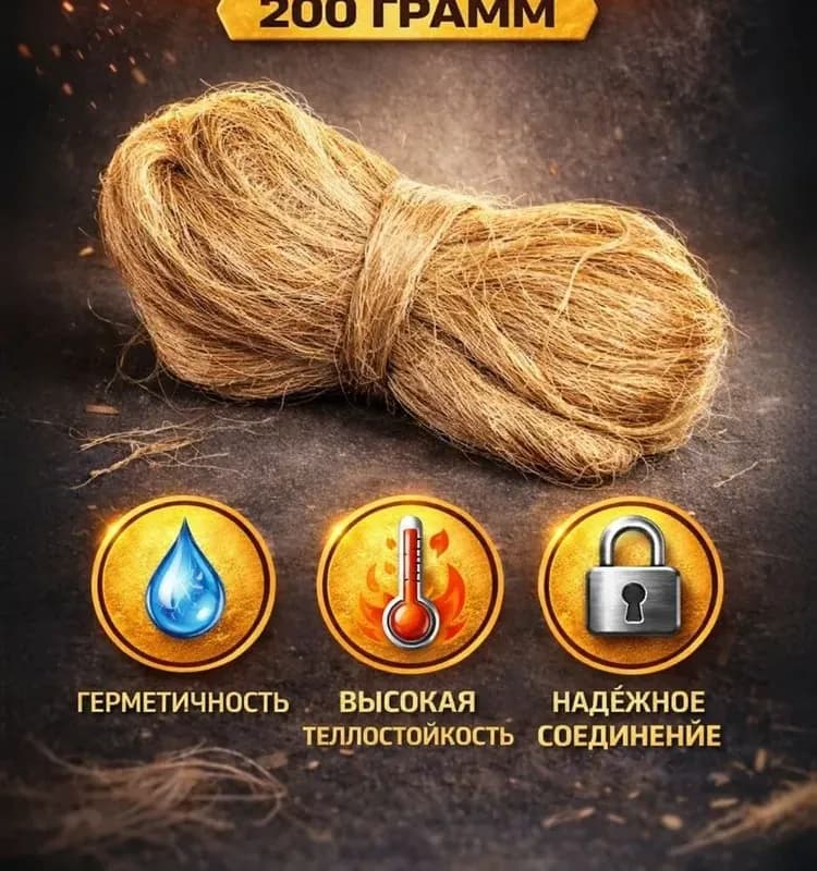 Лён сантехнический (высший сорт)