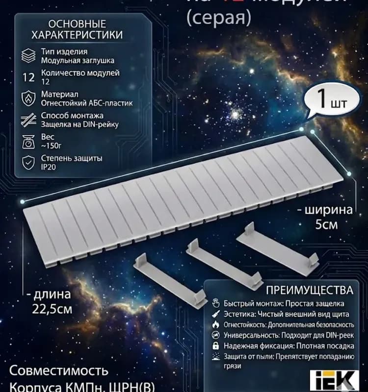 Заглушка для щитов