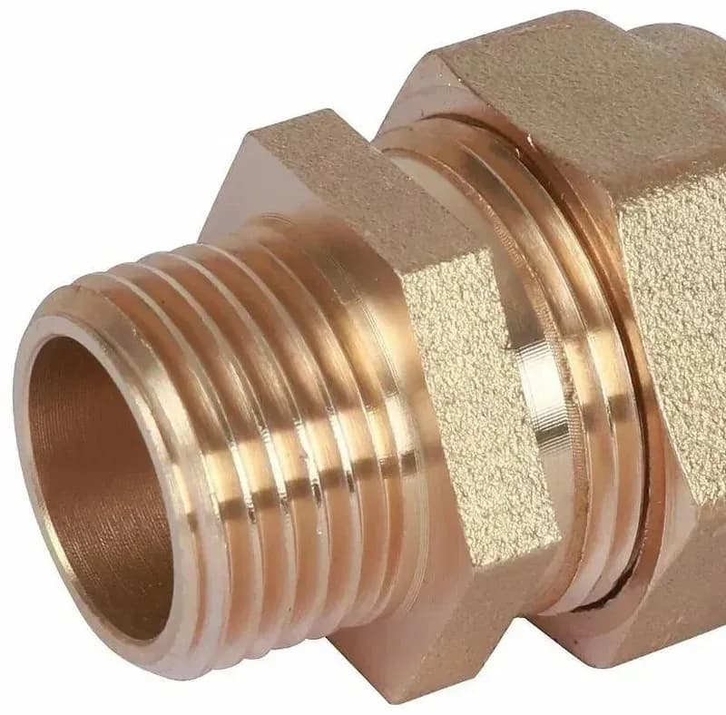 Муфта обжимная 15×1/2" НР нержавеющая