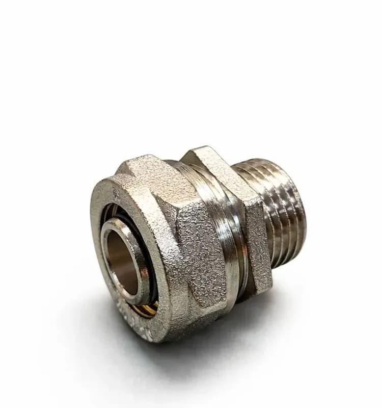 Муфта переходная с наружной трубной резьбой 20х1/2" (обжимная)