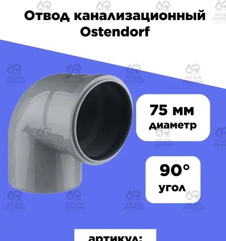Ostendorf серый угол 75-90 градусов