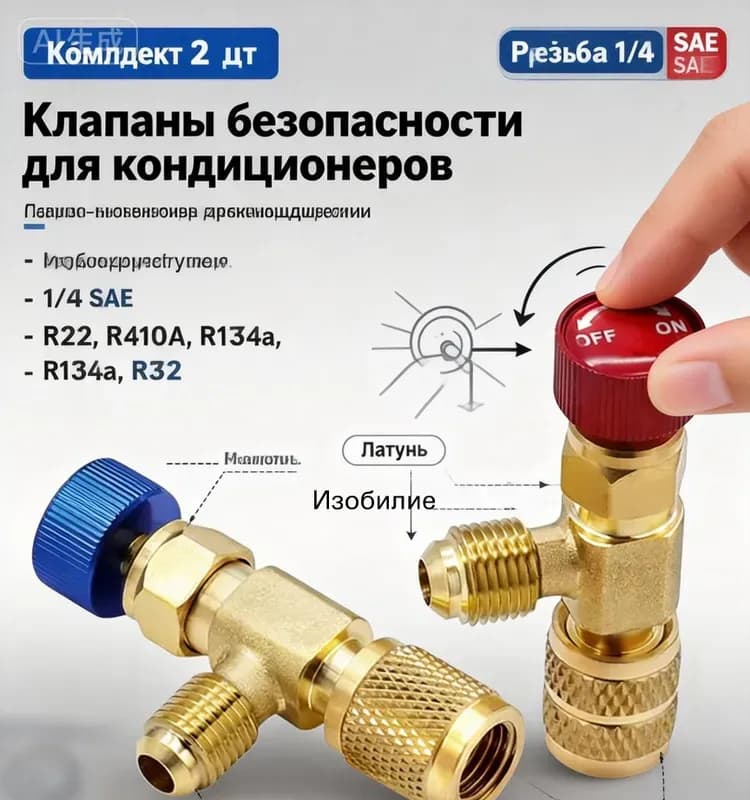 Коллектор без расходных латунный 5 выходов