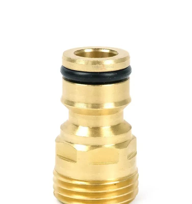 ТИМ штуцер латунный 40-1 1/2" наружная