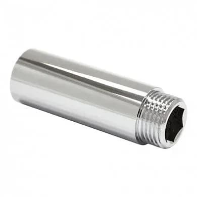 Удлинитель латунный 21-1/2"-80 никелированный
