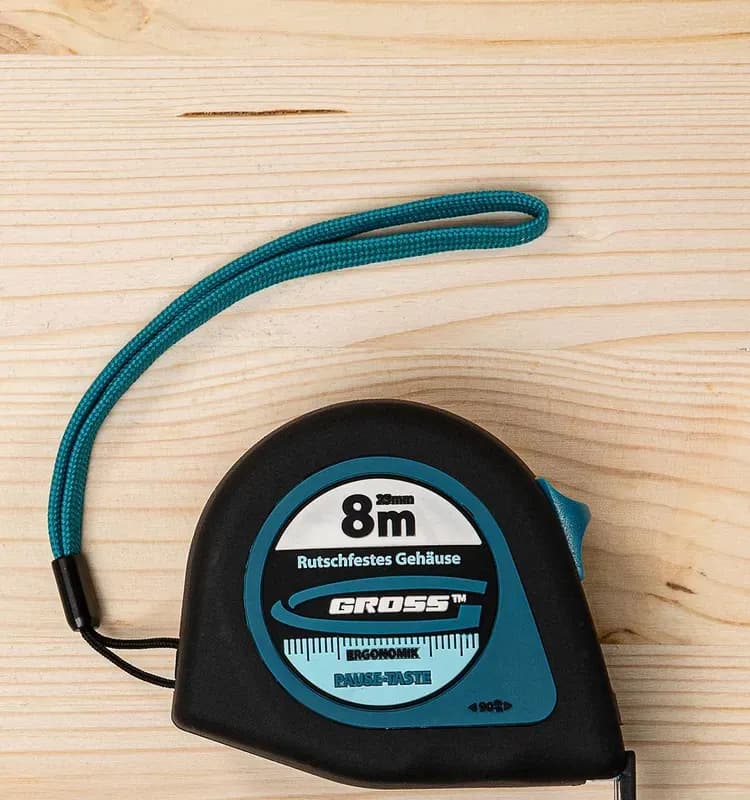 Рулетка Gross «Ergonomisch» 25 мм × 5 м