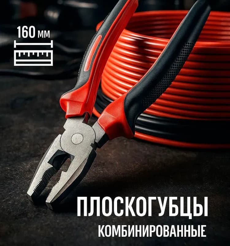 Плоскогубцы комбинированные 8"