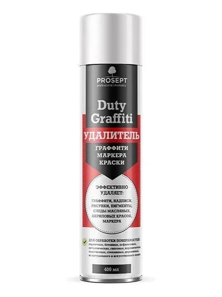 Специальное чистящее средство Prosept "Duty Graffiti", для удаления граффити, маркера, краски, 0,4 л