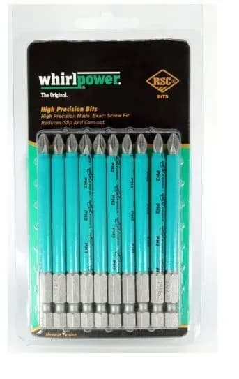 Биты Whirl Power для больших нагрузок PH 2x90 10 шт