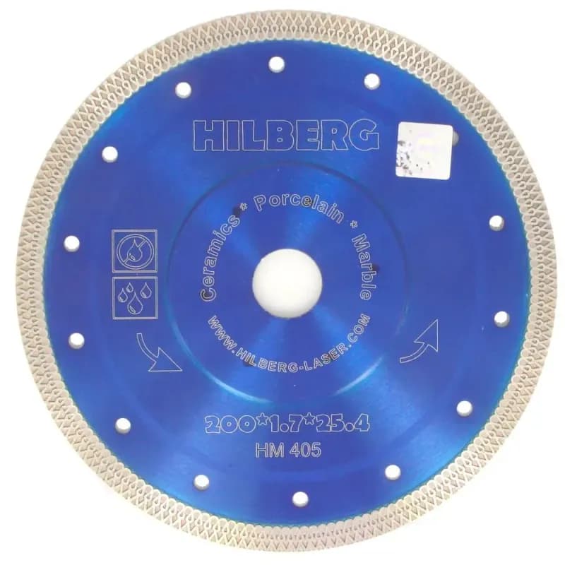 HILBERG диск алмазный 200×1,2×25,4