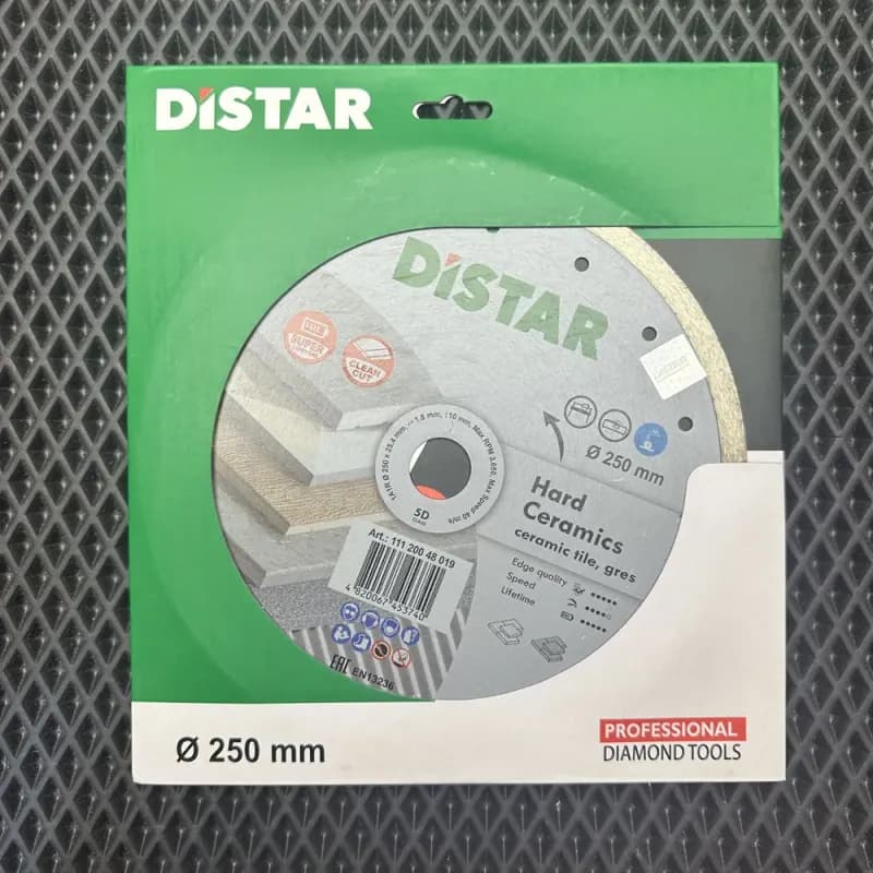 Distar диск отрезной 250 мм водяной