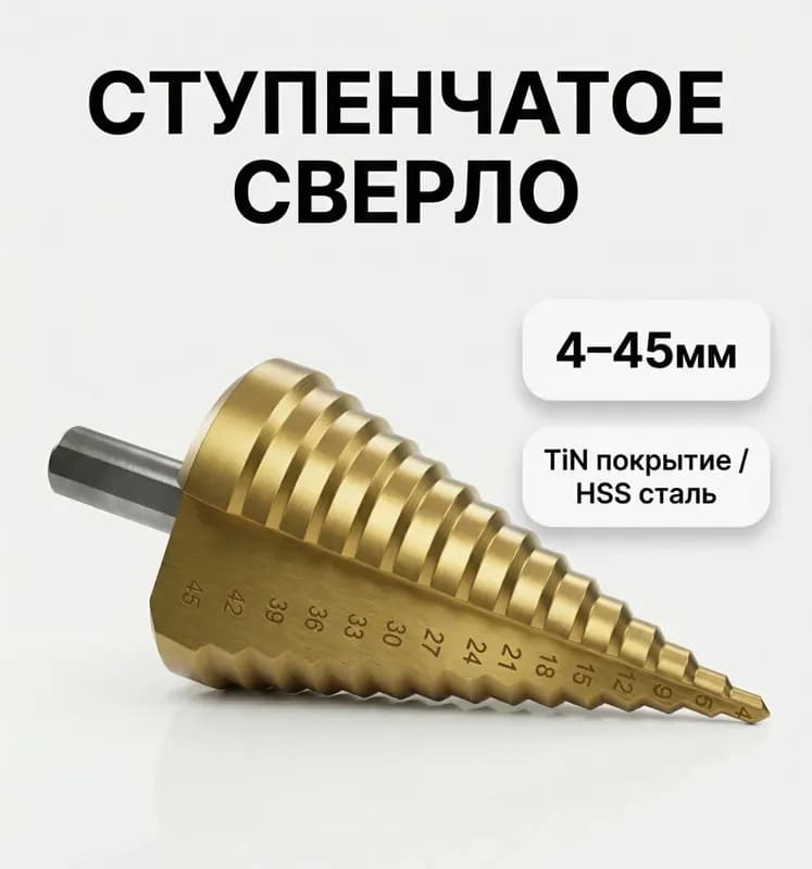 Skole сверло ступенчатое 4 - 32