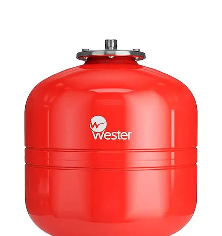 Мембранный бак для систем отопления 35л. WESTER