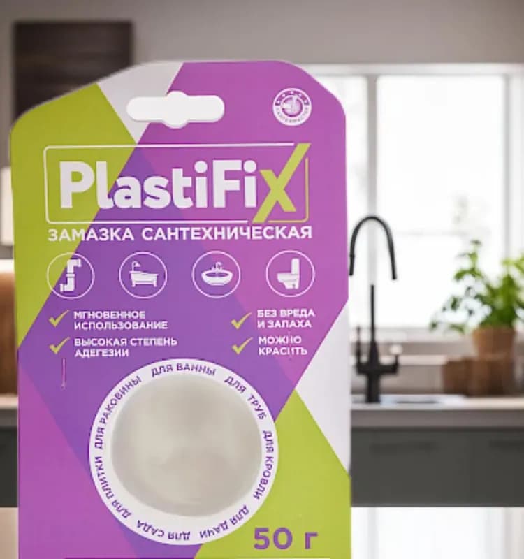 Plasti Fix Замазка сантехническая