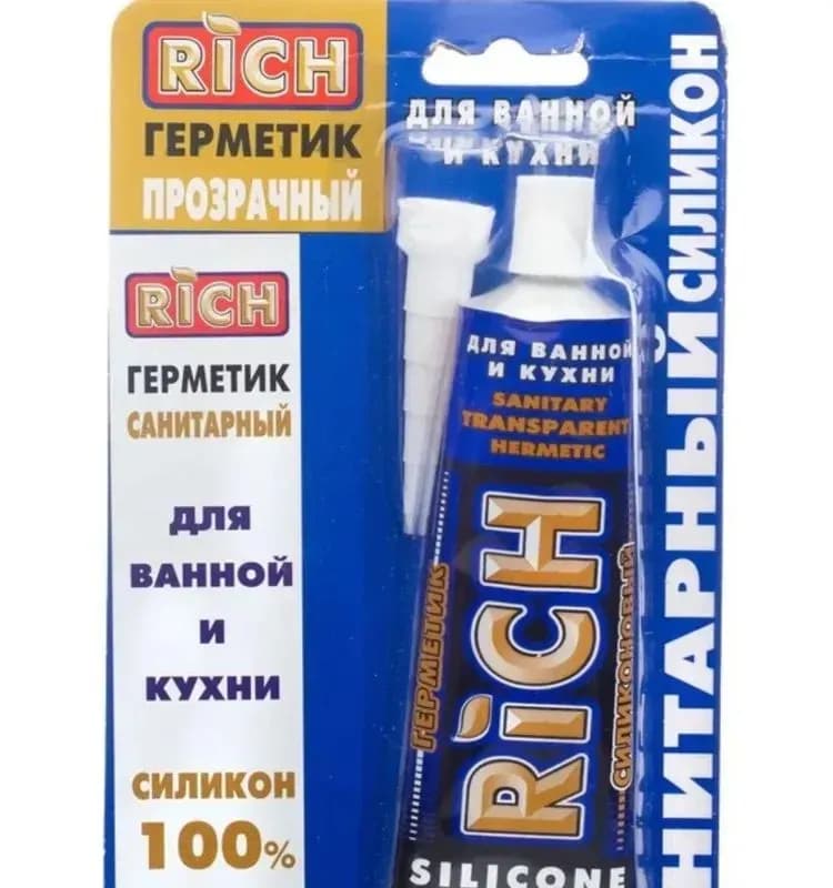 RICH Прозрачный силикон