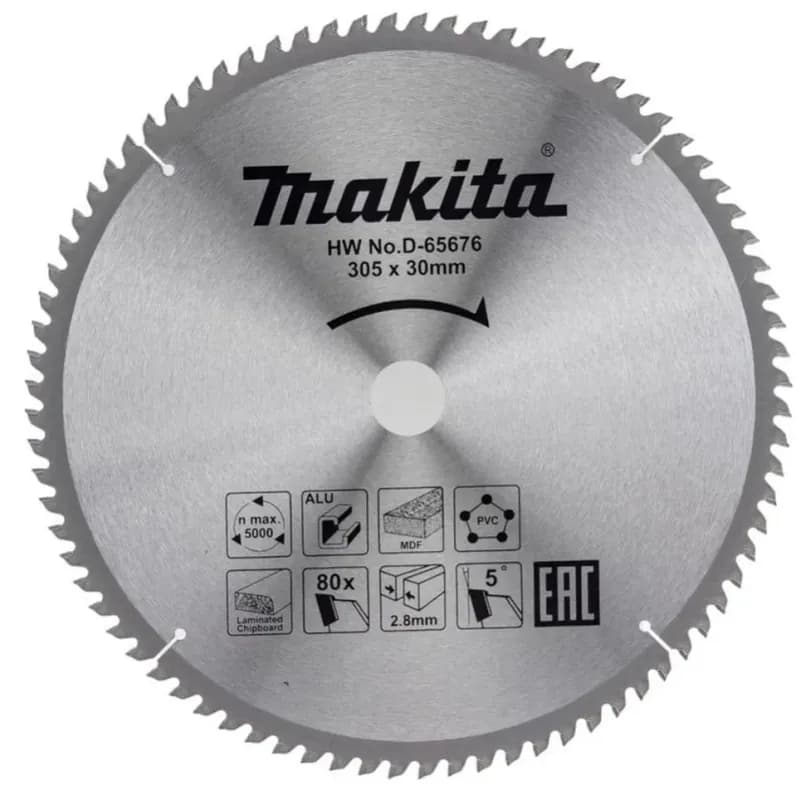 Makita диск алюминиевый 305×30 ММ