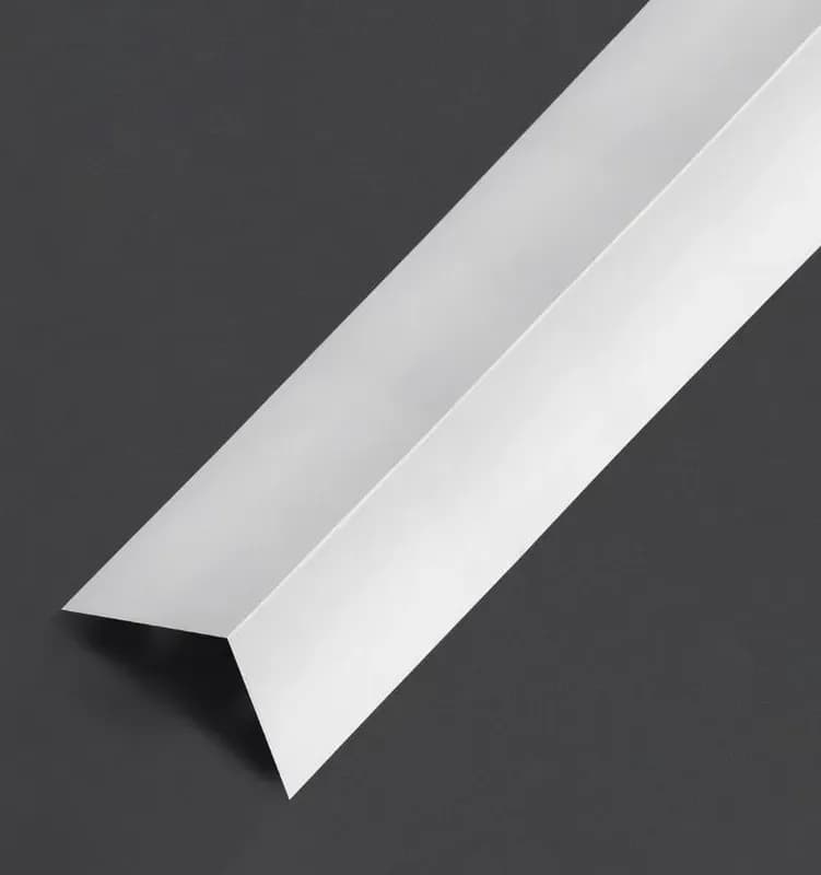 Пластиковый уголок арочный 10×20 белый 2,7 м