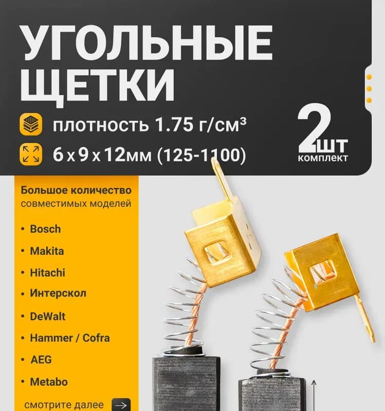 Щетки угольный